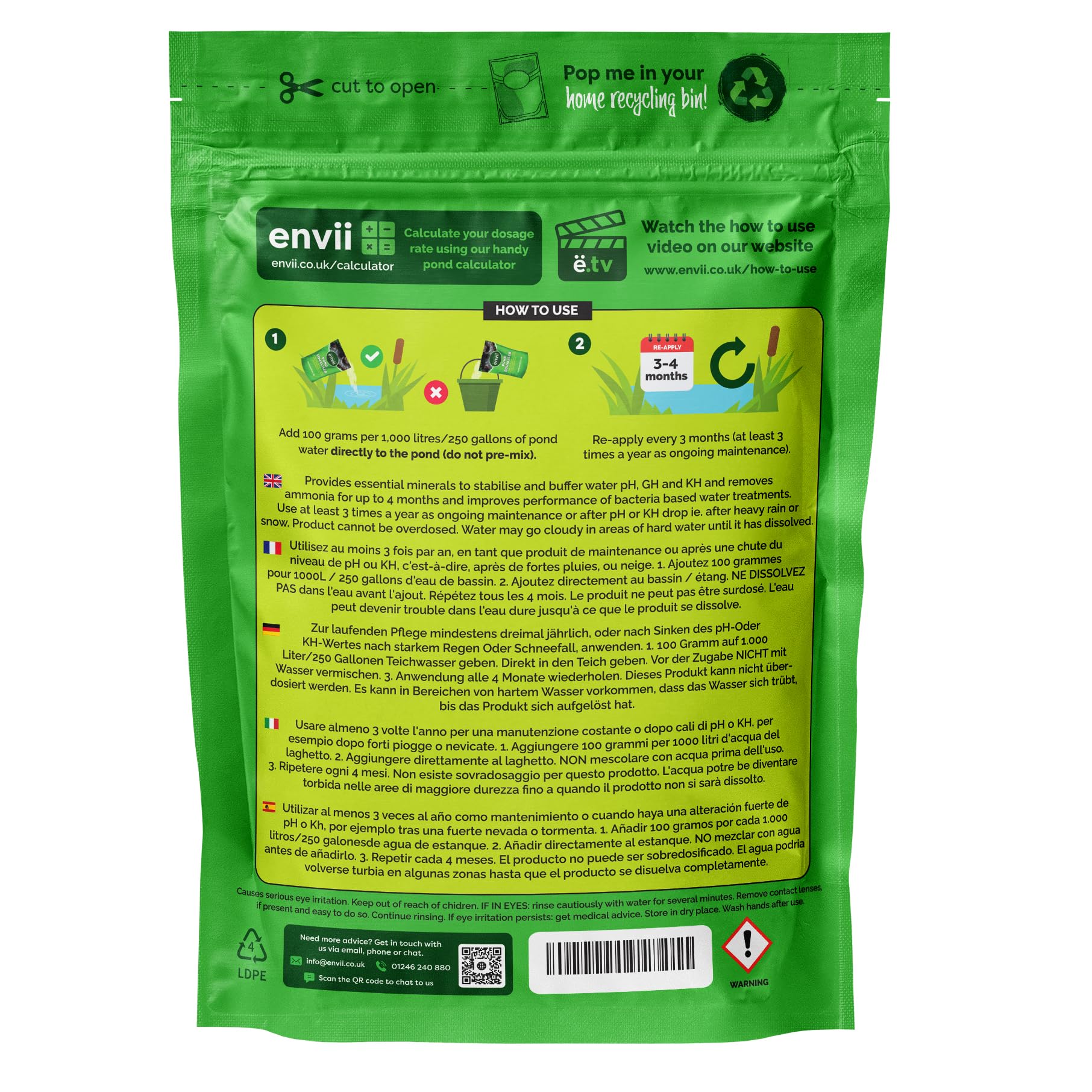 envii-pond-equaliser-stabilisateur-ph-bassin-500g image 2