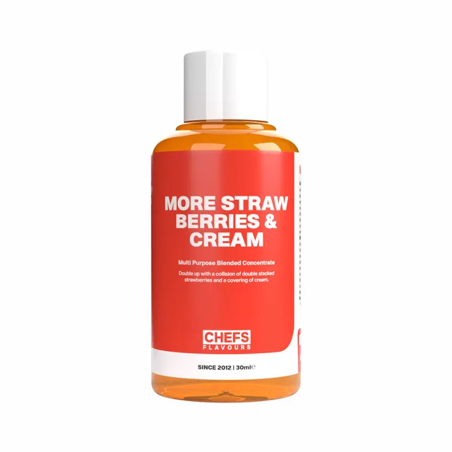 chefs-flavours-fraise-cr-me-ar-me-concentr-30ml-fruite image 1